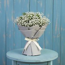 Букет цветов из:  Гипсофила в Тлюстенхабль