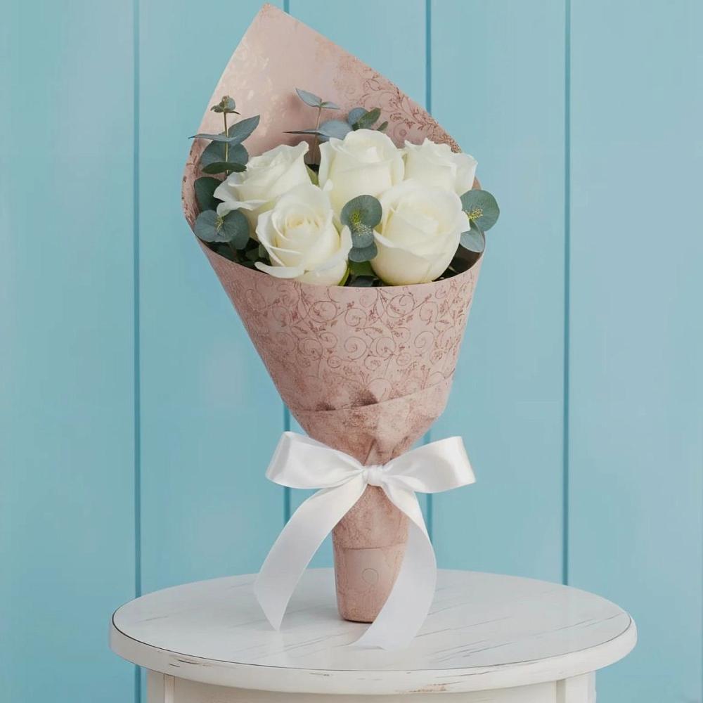 Букет цветов из: Розы в Тлюстенхабль