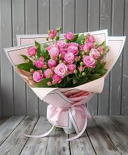 Букет Розовый кустик #REPLACE_PRED# Тлюстенхабль