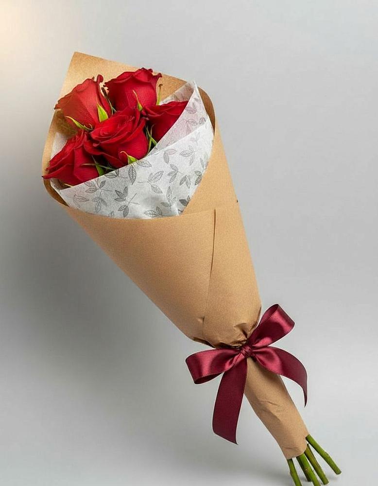 Букет цветов из: Розы в Тлюстенхабль