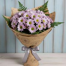 Букет цветов из:  Хризантемы в Тлюстенхабль