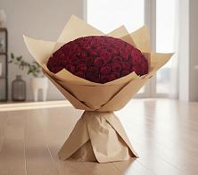 Букет 101 Красная роза в Тлюстенхабль