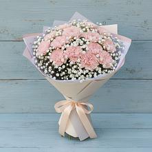 Букет цветов из:  Гвоздики в Тлюстенхабль