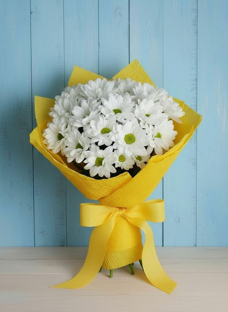 Букет цветов из: Хризантемы в Тлюстенхабль
