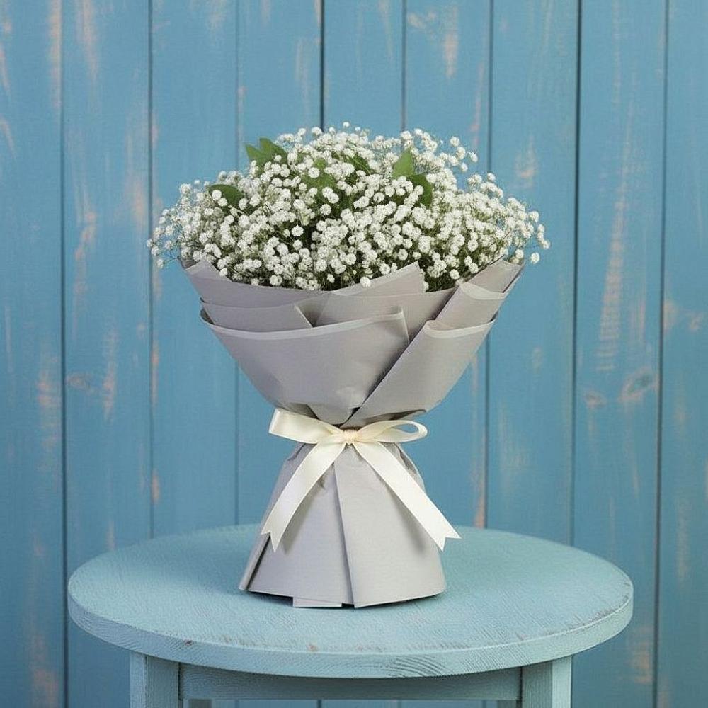 Букет цветов из: Гипсофила в Тлюстенхабль