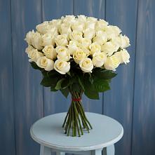 Букет 51 Белая роза Эдлесс Лав #REPLACE_PRED# Тлюстенхабль