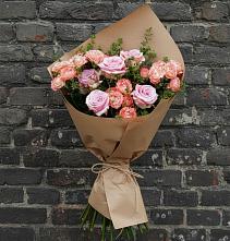 Букет цветов из:  Розы в Тлюстенхабль