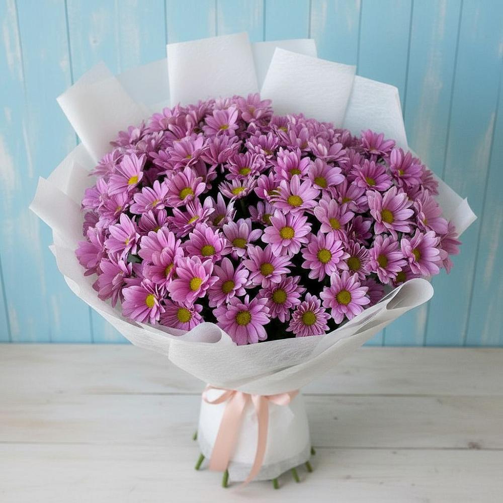 Букет цветов из: Хризантемы в Тлюстенхабль