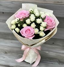 Букет цветов из:  Розы в Тлюстенхабль