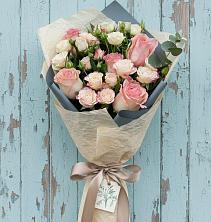 Букет цветов из:  Розы в Тлюстенхабль