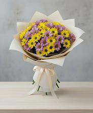 Букет цветов из:  Хризантемы #REPLACE_PRED# Тлюстенхабль