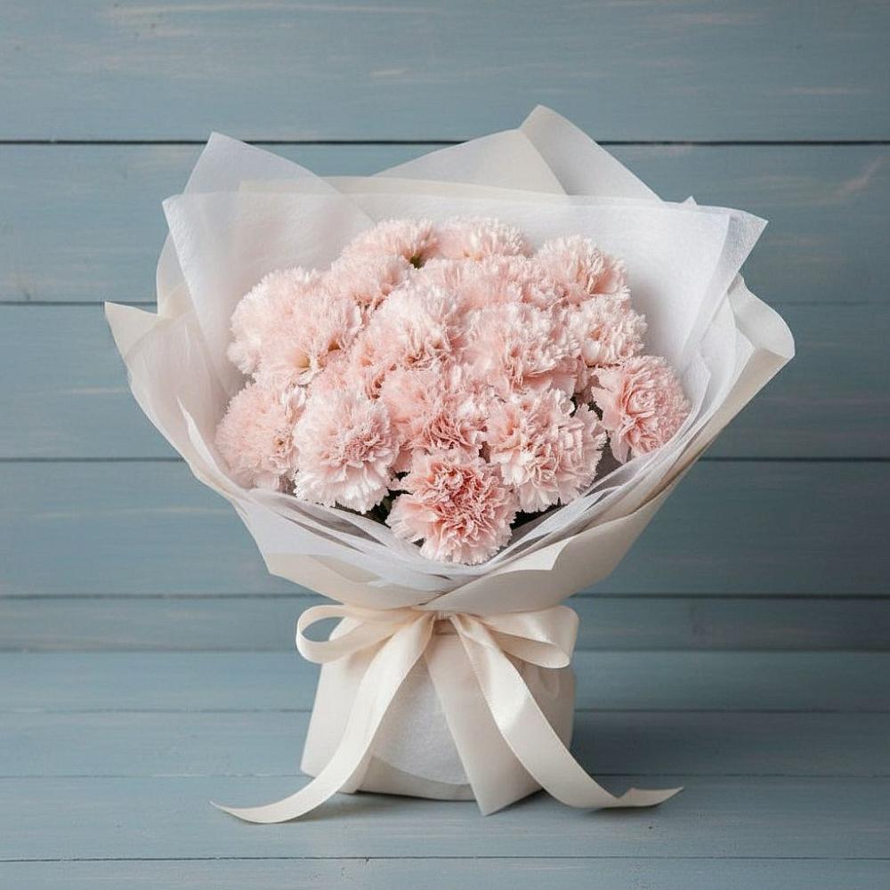 Букет цветов из: Гвоздики в Тлюстенхабль