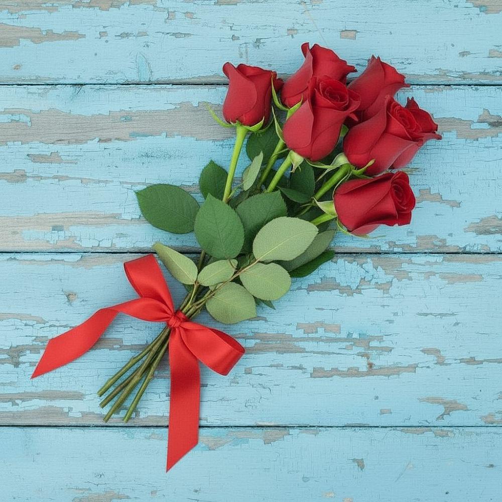 Букет Красные розы в Тлюстенхабль